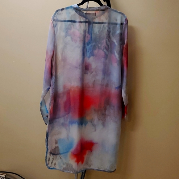 Sheer Dress Multi Colour - Picture 3 of 5